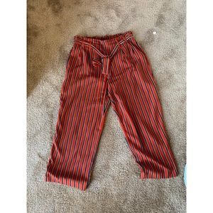 Stripped Zara Cropped pants